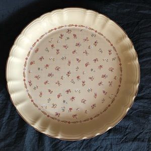 Village Chintz styled by Mikasa 12” Platter English Cottage